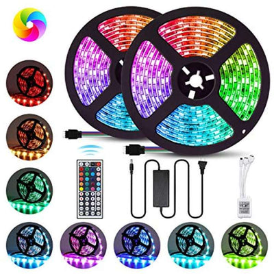 Smart RGB LED Strip Lights – Vibrant Colors, Music Sync, & App Control