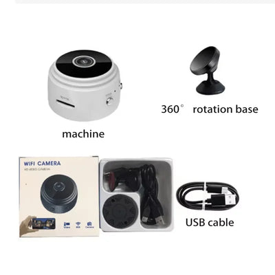 A9 Mini Camera Wifi 1080P HD Wireless Security Monitor For Home