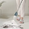 Mops The Cleaning System Of The White Mop Group With Handle Is Replaced By A Professional Mop With Washable Microfiber Mat Rotary Mop