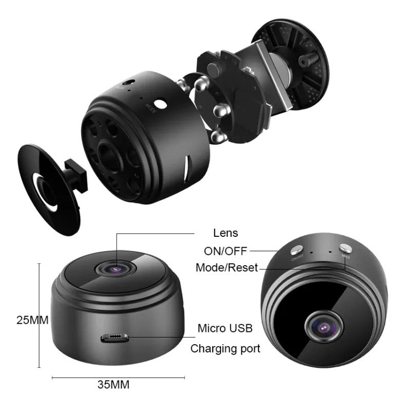 Mini WiFi Camera - Compact Security, Big Protection